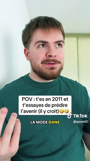 Prédictions du futur : un retour en 2011