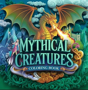 75 Fantasy Animals Coloring Book for All Ages - Etsy