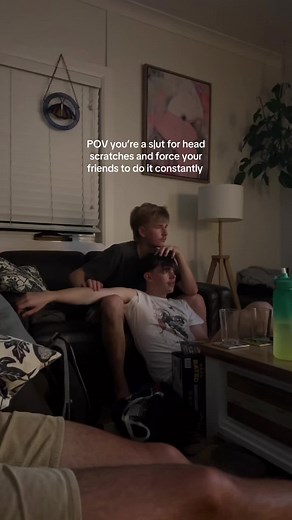 POV of Friends Giving Head Scratches