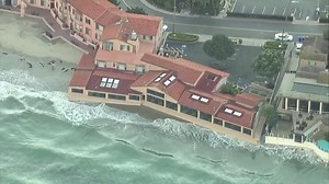 78K views · 1K reactions | WATCH: Waves reached the windows of the...