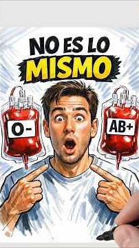 ¿Tu sangre es O Negativo o AB Positivo? 🩸🆚 (Diferencias)