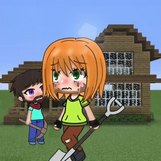 House of Memories | Minecraft gacha life | meme