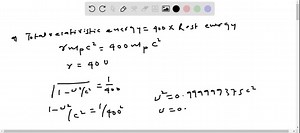 SOLVED:Protons in an accelerator at the Fermi National Laboratory near Chicago are accelerated to a total energy that is 400 times their rest energy. (a) What is the speed of these protons in terms of c ? (b) What is their kinetic energy in MeV?