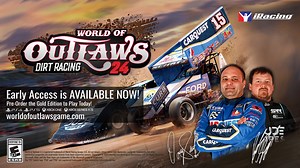 27K views · 268 reactions | Race your way to the top and become an Outlaw in the all new World of Outlaws: Dirt Racing 24 game! Gold Edition players can get on track NOW and play all weekend with Early Access! | iRacing | Facebook