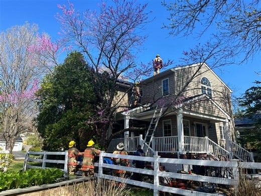 Solar Panels Ignite Blaze At Montgomery County Home