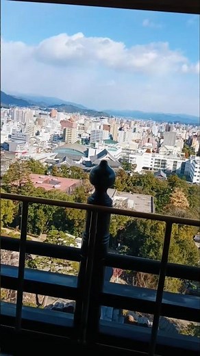 高知城天守からの眺めが最高すぎた！【ゆみチャンネル】