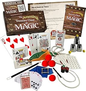 The Amazing Treasure Chest of Magic - Complete Magic Course with Video Lessons