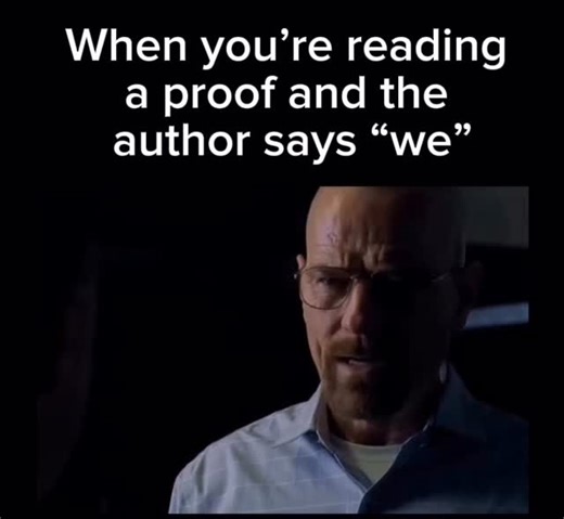 MathMatize | Who’s we? #math #mathmemes #stem #mathematics #mathematician | Instagram