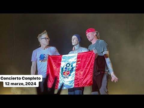 (4K) Blink 182 - Concierto Completo || Lima, Perú 🇵🇪|| 12 marzo, 2024 || Estadio San Marcos