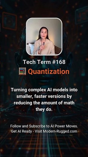 💾Tech Term # 168: What is Quantization?