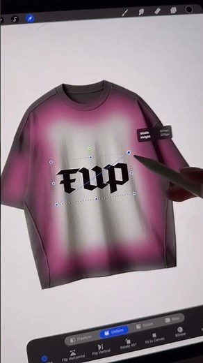 Designing T-Shirt in Procreate✨