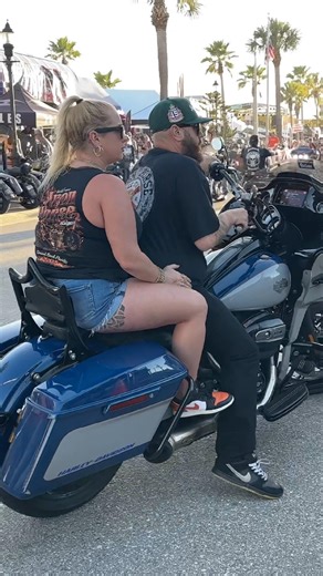 Loud Bikes on Main Street Daytona 🏍️ #DaytonaBikeWeek #shorts
