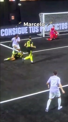 DRIBLE GENIAL DO MARCELO NA KINGS LEAGUE ESPANHA 👑 #marcelotwelve #kingsleagueespanha #marcelo