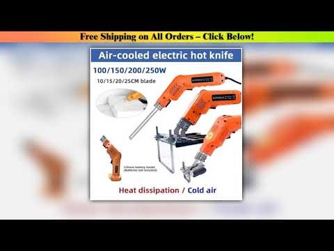Electric Hot Knife Foam Cutter Air Cooled Polystyrene Foam Cutting Tool Machine Slotting Engraving
