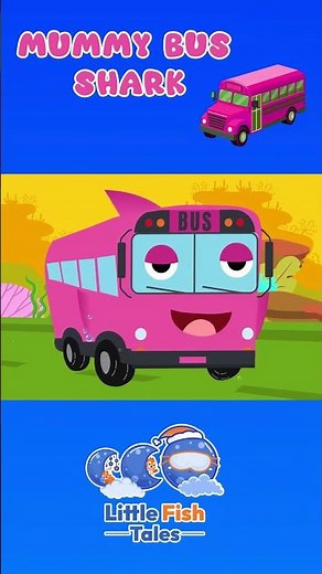 Baby Bus Shark Doo Doo | Part 2 | Little Fish Tales | #babyshark