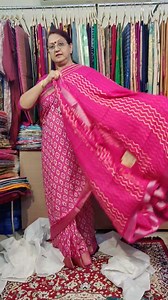 Video no 480. Cotton silk and slub cotton saree. Booking number 8420216222 | Ruby's Boutique