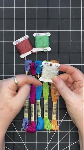 Beginner Tip: Threads for Slow Stitching Embroidery Floss #embroidery #sewing #slowstitching
