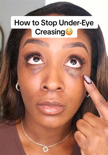 How to Stop Under-Eye Creasing with Makeup Tips