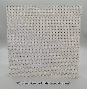 [Hot Item] 5/5/1mm Micro Perforated Acoustic Panel for Wall and Ceiling Sound Absorption Solution