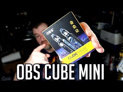 OBS CUBE MINI KIT UNBOXING AND FIRST IMPRESSIONS WITH ISSUES ADDRESSED