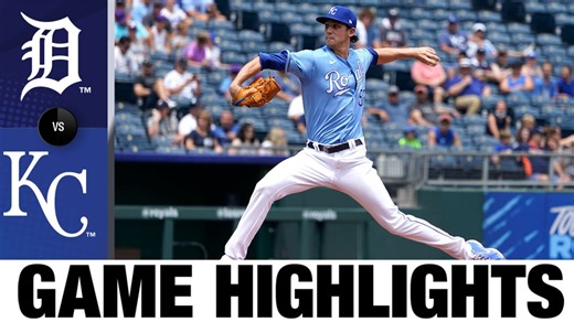 Tigers vs. Royals Highlights