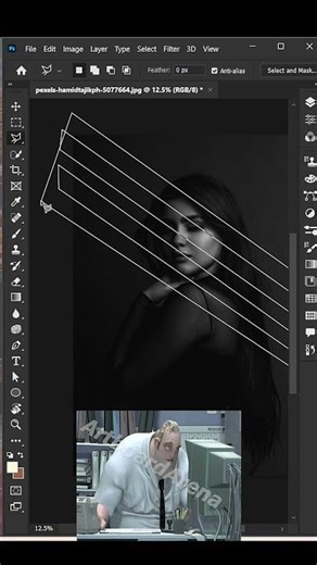 Sun Lights in Photoshop #photoshop #viral #tutorial #shorts #design #trending