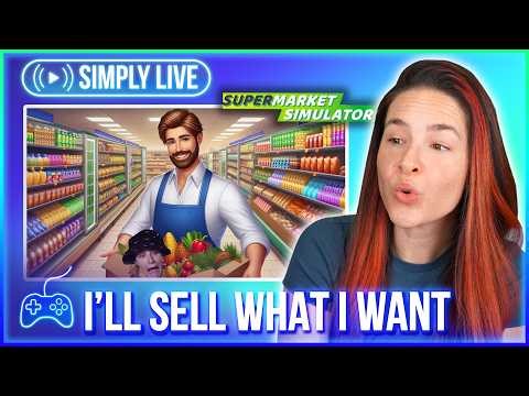 Can I Sell Jelly Nail Polish From My Supermarket? (7/?) 🔴LIVE - Supermarket Simulator 🛒