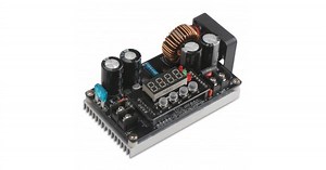 400W NC Voltage Regulator Power Supply Module DC 6~65V to 0~60V 8A Buck Adapter /Charger   Voltmeter/Ammeter/Capacity Meter/Time Meter