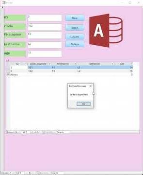 Easy Way to create data entry form in Microsoft access using subform #shorts
