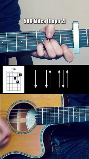 500 Miles (Peter, Paul and Mary) | Easy Guitar Tutorials