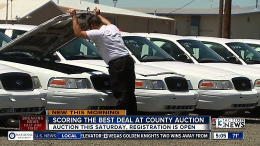 Did you know that you can save money on cars, bikes, heavy equipment, office furniture and much more at one of Clark County's auctions? Reporter Tom George got a sneak peek yesterday at items available at this weekend's auction. He also got some expert advice from Nevada Coin Mart. https://bit.ly/2ITpmOq | KTNV Channel 13 Las Vegas