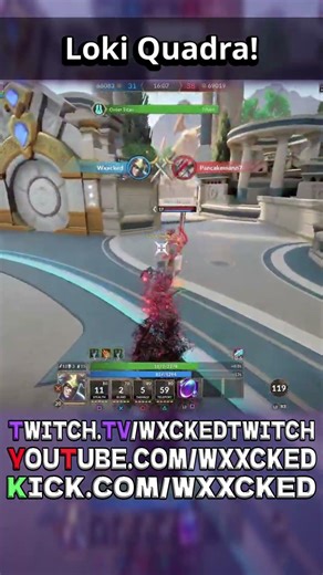 Loki Quadra #smite #smite2 #loki #shorts