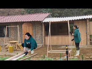 DIY Farm Building: Step by Step Guide to Constructing a Durable, Rustic Wooden Clothes Drying Rack