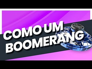 Faça os truques mais incríveis com o Flying Spinner Luminoso Flynova