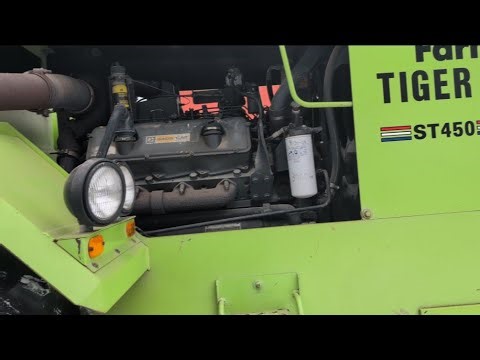 A Tiger with a never late 3408 CAT