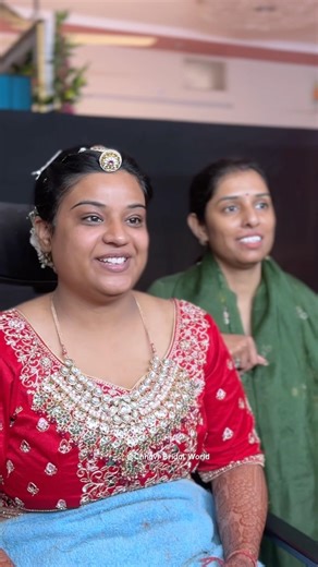 My beautiful bride in making ❤️ #CBW #chhavibridalworld #bridalmakeup #bridalmakeupartist #jodhpur