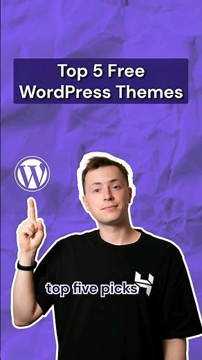 Top 5 WordPress Themes #shorts