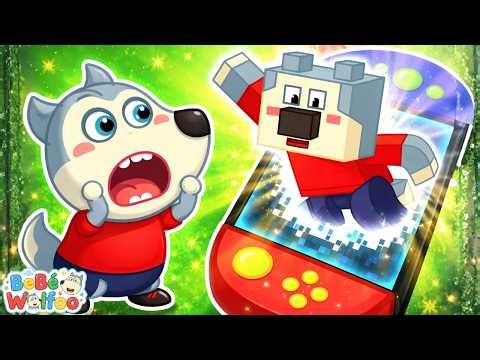 Baby Wolfoo | Wolfoo Trapped in the Machine! Mysterious Transformation | Cartoon for Kids