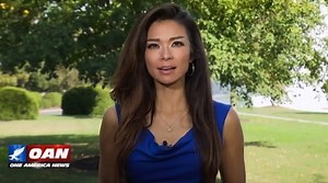 OAN Reporter Chanel Rion Wears Oklahoma State Shirt To Tulsa Rally