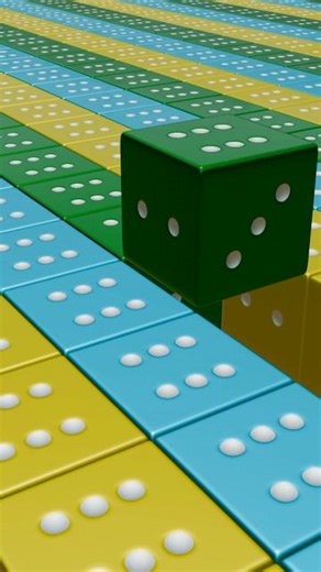 The3dartshow on Instagram: "Dice Filled Queue #3d #3danimation #animation #3dmodeling #blender #simulation #art #artist #sfx #asmr #satisfying #oddlysatisfying #cooleffects #looping #render #cycle #eevee #vfx #digitalart #dice"