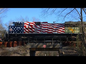 Rail Action in the City of Shreveport! (KCS 4006, CP, and More)