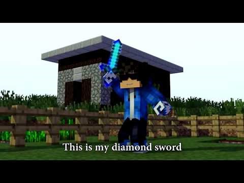 minecraft song " DIAMOND SWORD" 1 hour