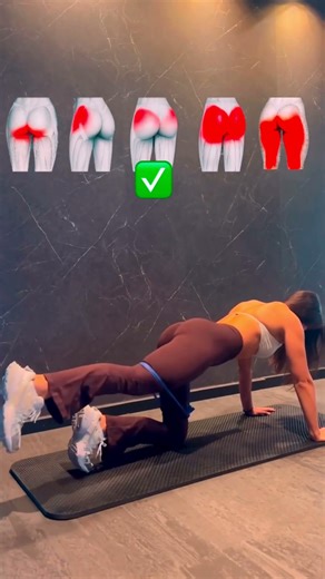 Same bands — different angles, different glute activation 🍑Control the movement. Feel every rep.