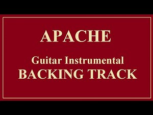 APACHE - THE SHADOWS - BACKING TRACK