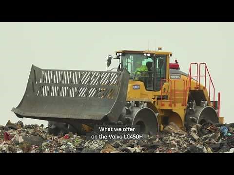 Volvo LC450H Landfill Compactor Walkaround