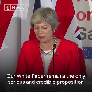 59K views · 552 reactions | "Our White Paper remains the only serious and credible proposition on the table." Theresa May says that "there's a lot of hard work to be done" after her Chequers plan was rejected by EU leaders. | Channel 4 News | Facebook