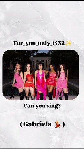 Gabriela Song Lyrics 🎼 Katseye Can You Sing? #gabriela #katseye #songlyrics