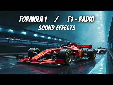 Formula 1 (F1) Radio Sound Effects