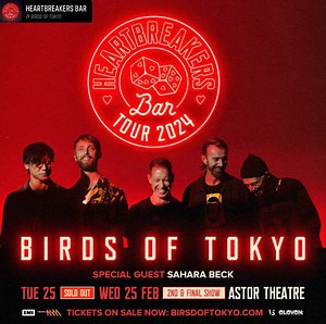 📣 PERTH! Our show at the Astor Theatre on Tuesday February 24 on the Heartbreakers Bar Tour has SOLD OUT, so we’ve just announced SECOND SHOW on Wednesday February 25, which is ON SALE NOW!! 🔥🔥 If you haven’t grabbed your tickets yet, you can find all the dates ticket links here 👉 birdsoftokyo.com/tour SEE YA SOON!! 🤘 | Birds of Tokyo