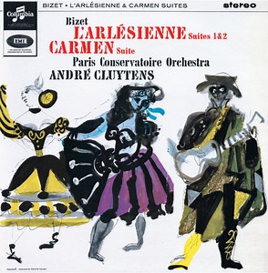 Bizet / Paris Conservatoire Orchestra, André Cluytens - L'Arlésienne Suites 1 & 2 / Carmen Suite